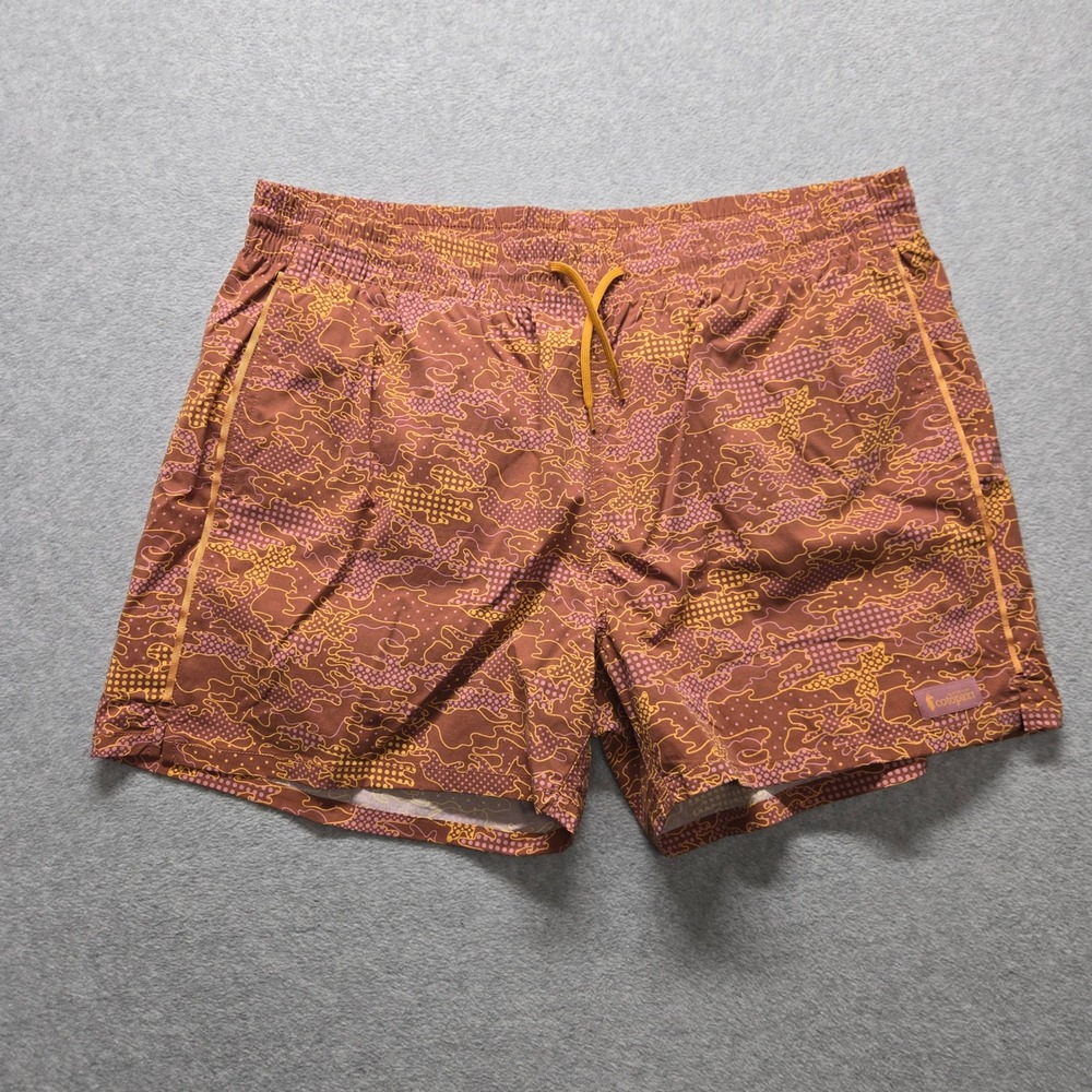 Cotopaxi Brinco 5" Short Print Mens XL Scenic Route Faded Brick Recycled Nylon